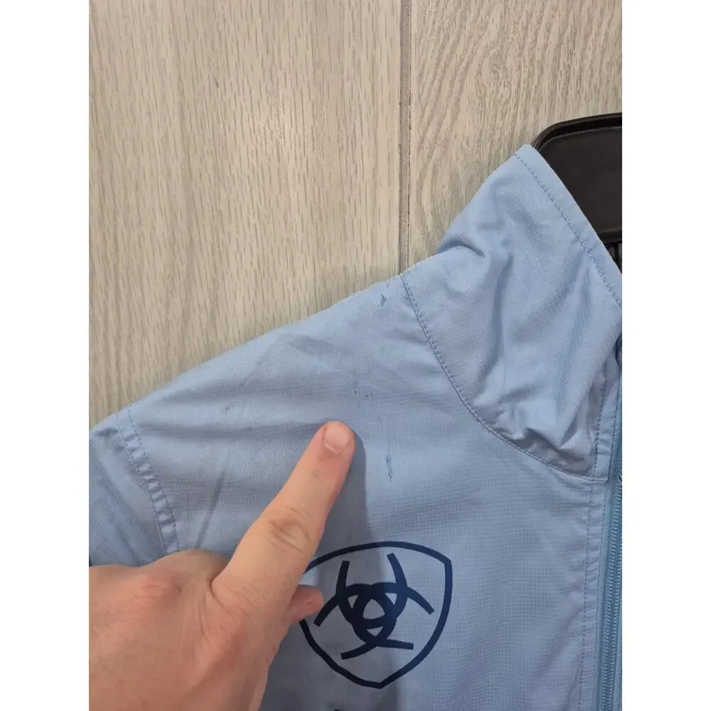 Ariat World Equestrian Games KY 2010 Event Staff Jacket Blue Unisex Full Zip M